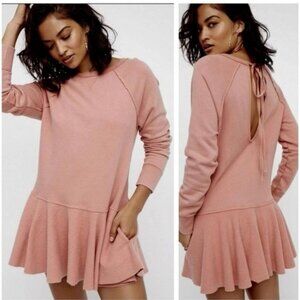 Free People Last Minute Sweatshirt Dress Tunic